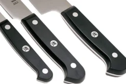 Coffret de 3 couteaux Zwilling Gourmet : chef + trancheur + office