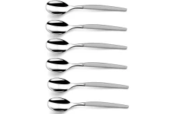 Coffret de 24 couverts de table Lou Laguiole Jet Sablé gris inox 18/0