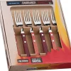 Coffret de 6 fourchettes Tramontina Jumbo coloris rouge