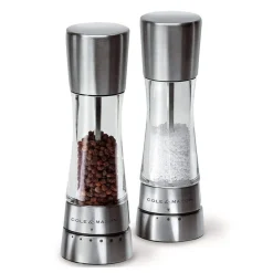 Coffret de 2 moulins sel/poivre Derwent Cole & Mason 19cm