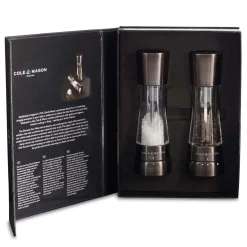 Coffret de 2 moulins sel/poivre Derwent Cole & Mason 19cm