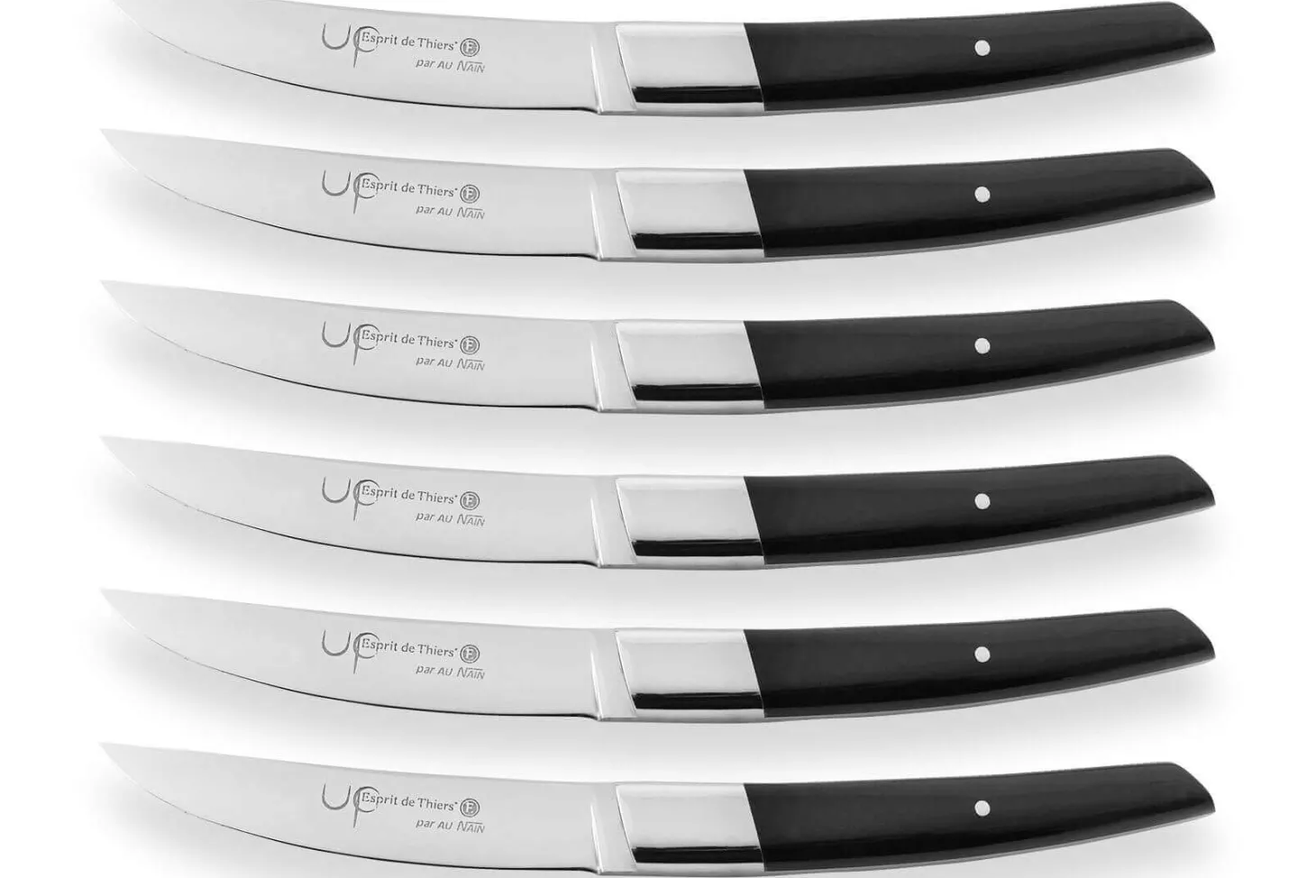 Coffret de table AU NAIN UP 6 couteaux à steak 11cm
