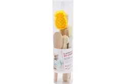 Coffret de 5 ustensiles La Pâtisserie des Enfants en bois
