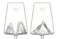Coffret de 2 verres à vin Alaskan Maker Topographic Grand Canyon & Mont Cervin
