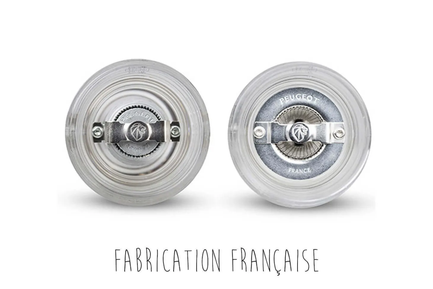 Coffret duo moulin à sel et poivre Peugeot Nancy en acrylique