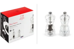 Coffret duo moulin à sel et poivre Peugeot Nancy en acrylique