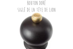 Coffret duo moulin à sel et poivre Peugeot Paris U Select en bois chocolat 18cm