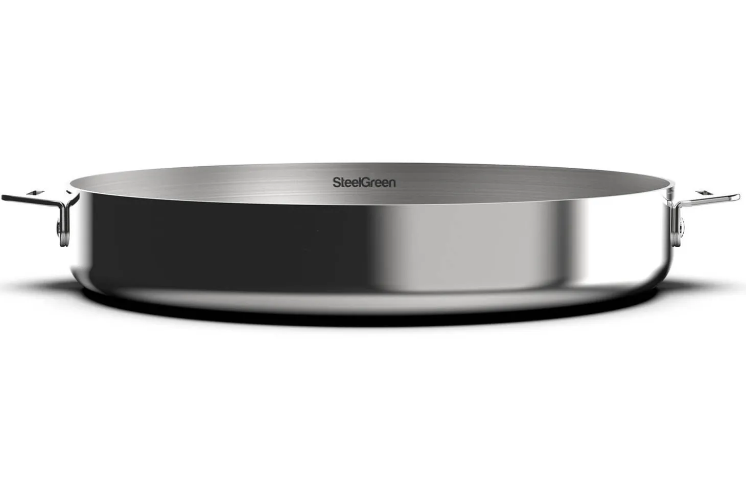 Coffret duo poêles Cookut La Merveilleuse en inox finition miroir