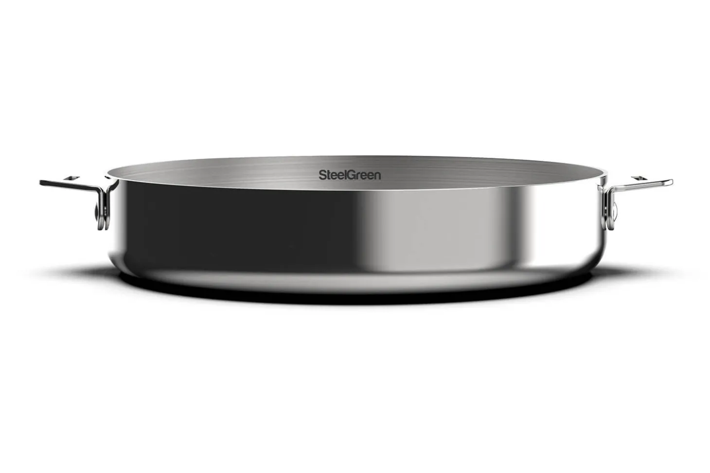 Coffret duo poêles Cookut La Merveilleuse en inox finition miroir
