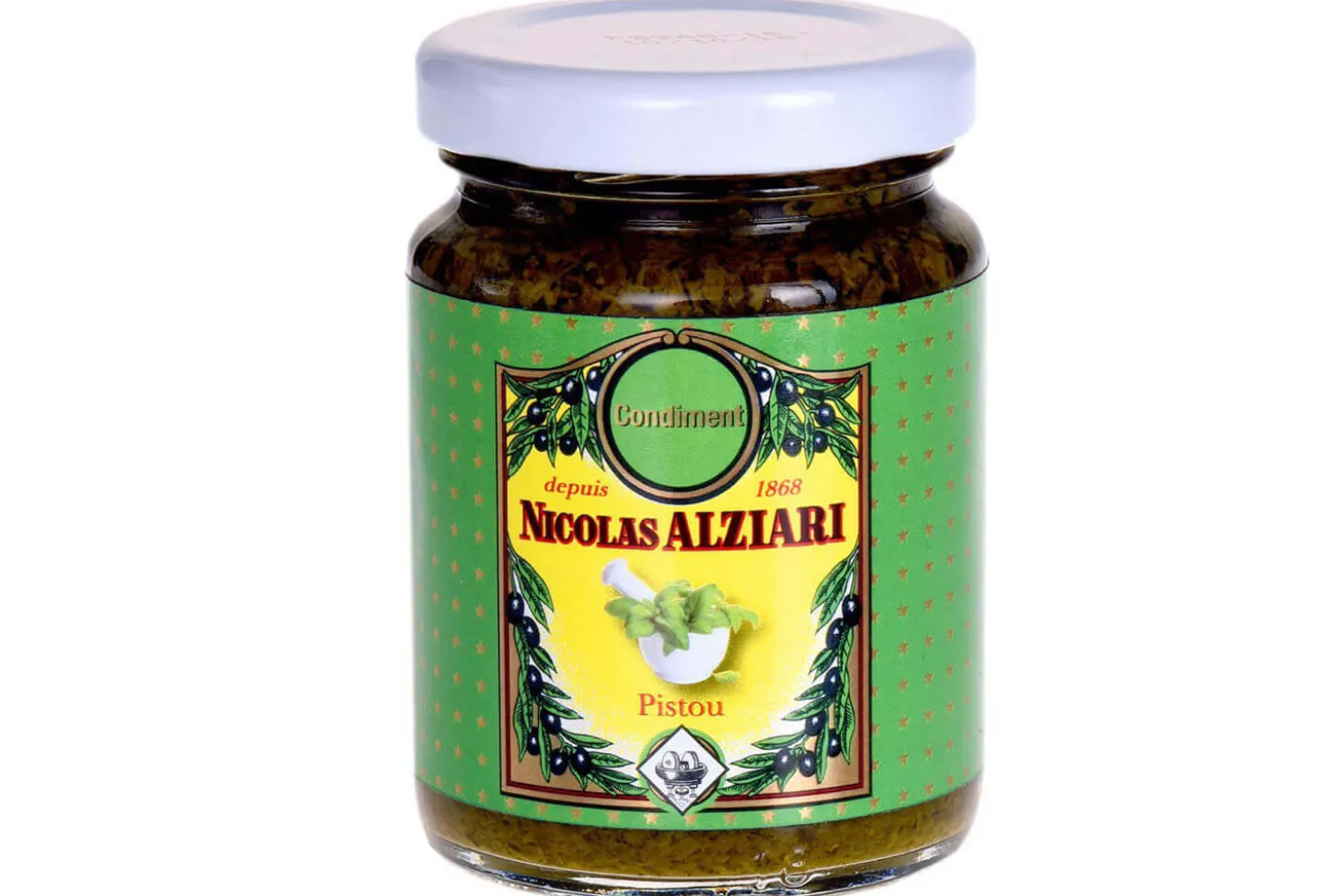 Coffret gourmand Nicolas Alziari Mon Retour du Marché - Basilic