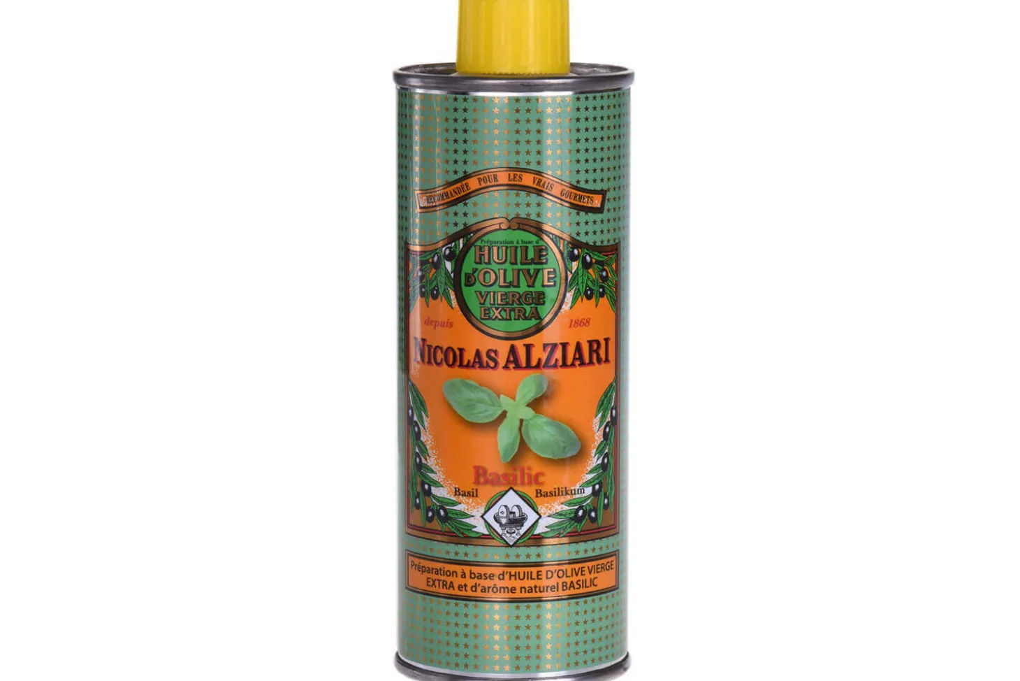 Coffret gourmand Nicolas Alziari Mon Retour du Marché - Basilic