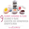 Coffret 9 mini colorants artificiels en poudre Scrapcooking 15,8g