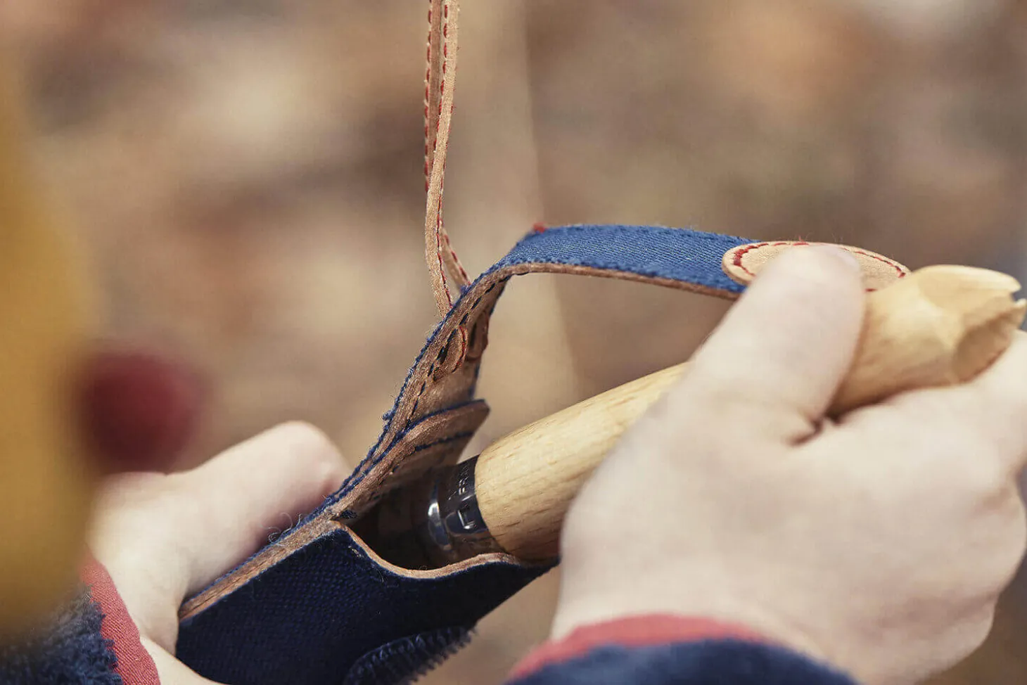 Coffret Mon premier Opinel lame arrondie 8cm + étui