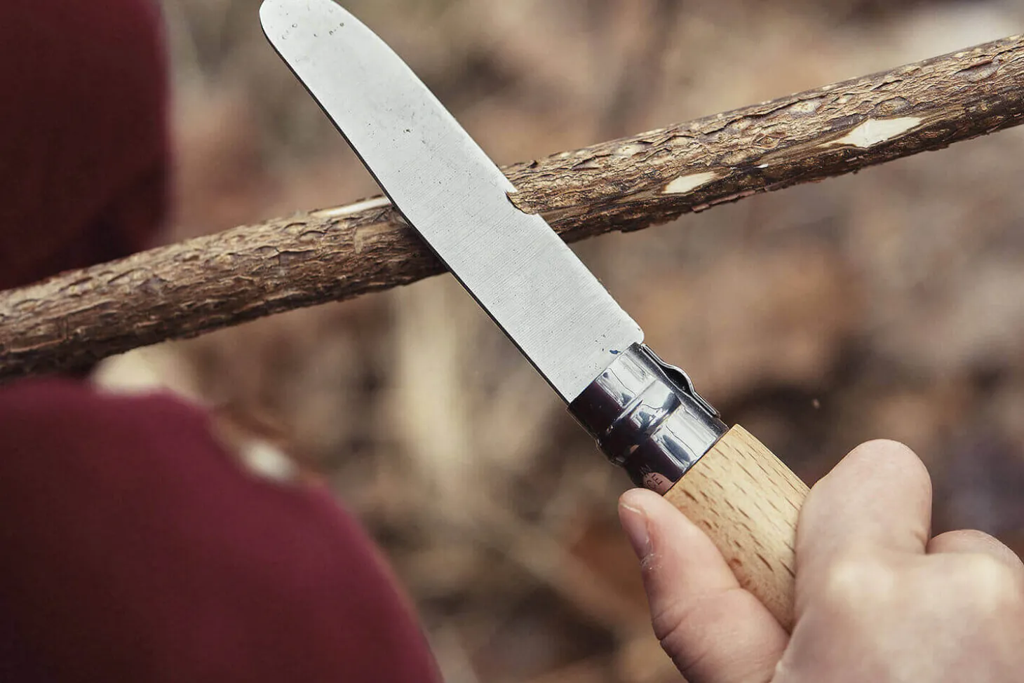 Coffret Mon premier Opinel lame arrondie 8cm + étui