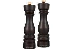 Coffret moulins sel et poivre Cole & Mason London chocolat 22cm