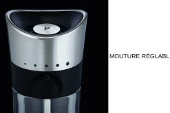 Coffret moulins sel et poivre Cole & Mason Horsham en acrylique et inox 15,4cm