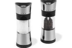 Coffret moulins sel et poivre Cole & Mason Horsham en acrylique et inox 15,4cm