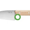 Coffret Opinel Le Petit Chef couteau + éplucheur + protège-doigts - Vert