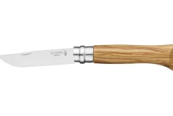 Coffret Opinel Luxe n°8 lame 8,5cm manche en olivier + étui