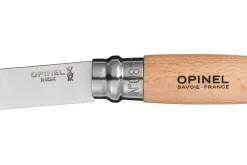 Coffret Opinel traditionnel n°8 lame 8.5cm virole tournante + étui