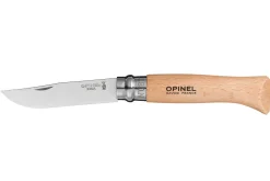 Coffret Opinel traditionnel n°8 lame 8.5cm virole tournante + étui