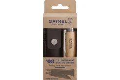 Coffret Opinel traditionnel n°8 lame 8.5cm virole tournante + étui