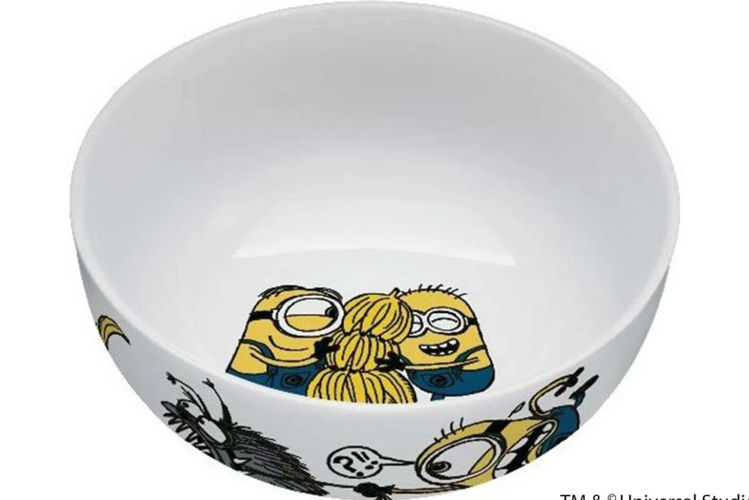 Coffret repas enfants WMF Les Minions acier inox 18/10 et porcelaine