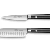 Coffret SABATIER International Leonys Office 9cm + Santoku alvéolé 12cm