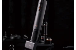 Coffret tire-bouchon automatique rechargeable Cheer Moda Sommelier et accessoires