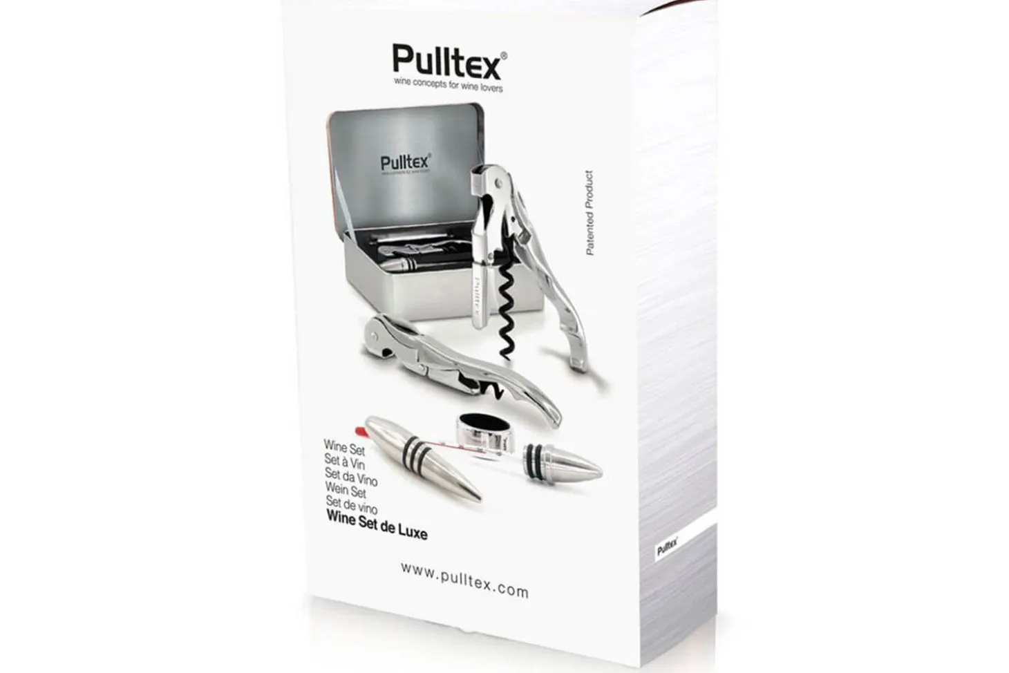Coffret tire bouchon Deluxe 4 pièces Pulltex