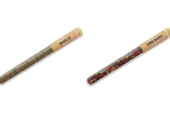 Coffret 6 tubes d'épices Le Monde en Tube Recevoir au jardin