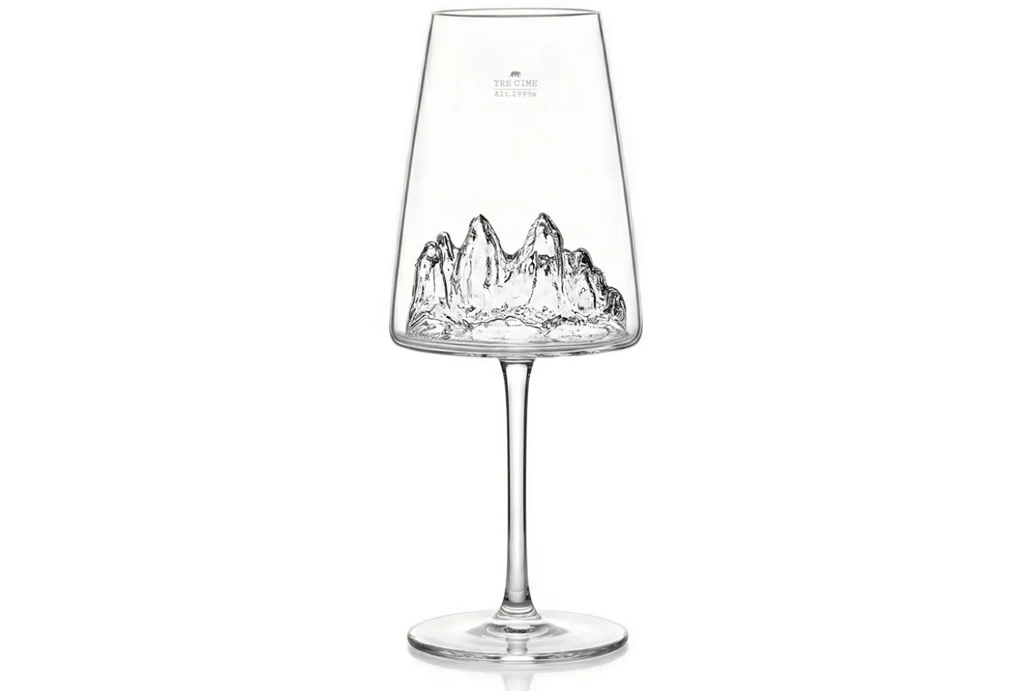 Coffret verre à vin Alaskan Maker Topographic Tre Cime di Lavaredo