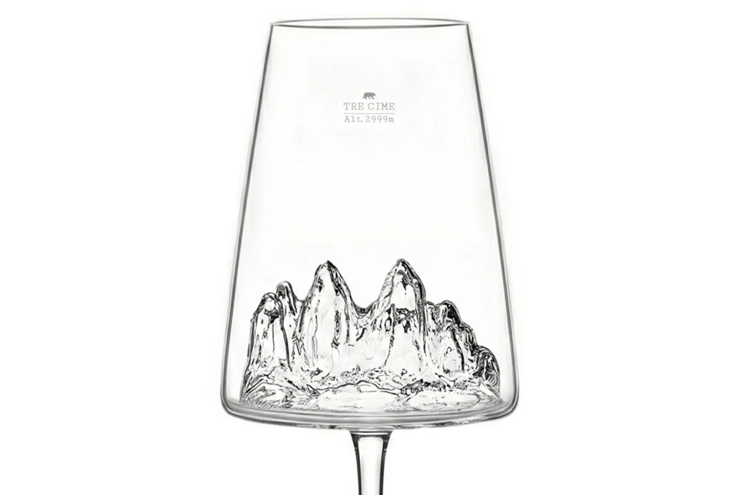 Coffret verre à vin Alaskan Maker Topographic Tre Cime di Lavaredo