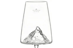 Coffret verre à vin Alaskan Maker Topographic Mont Cervin