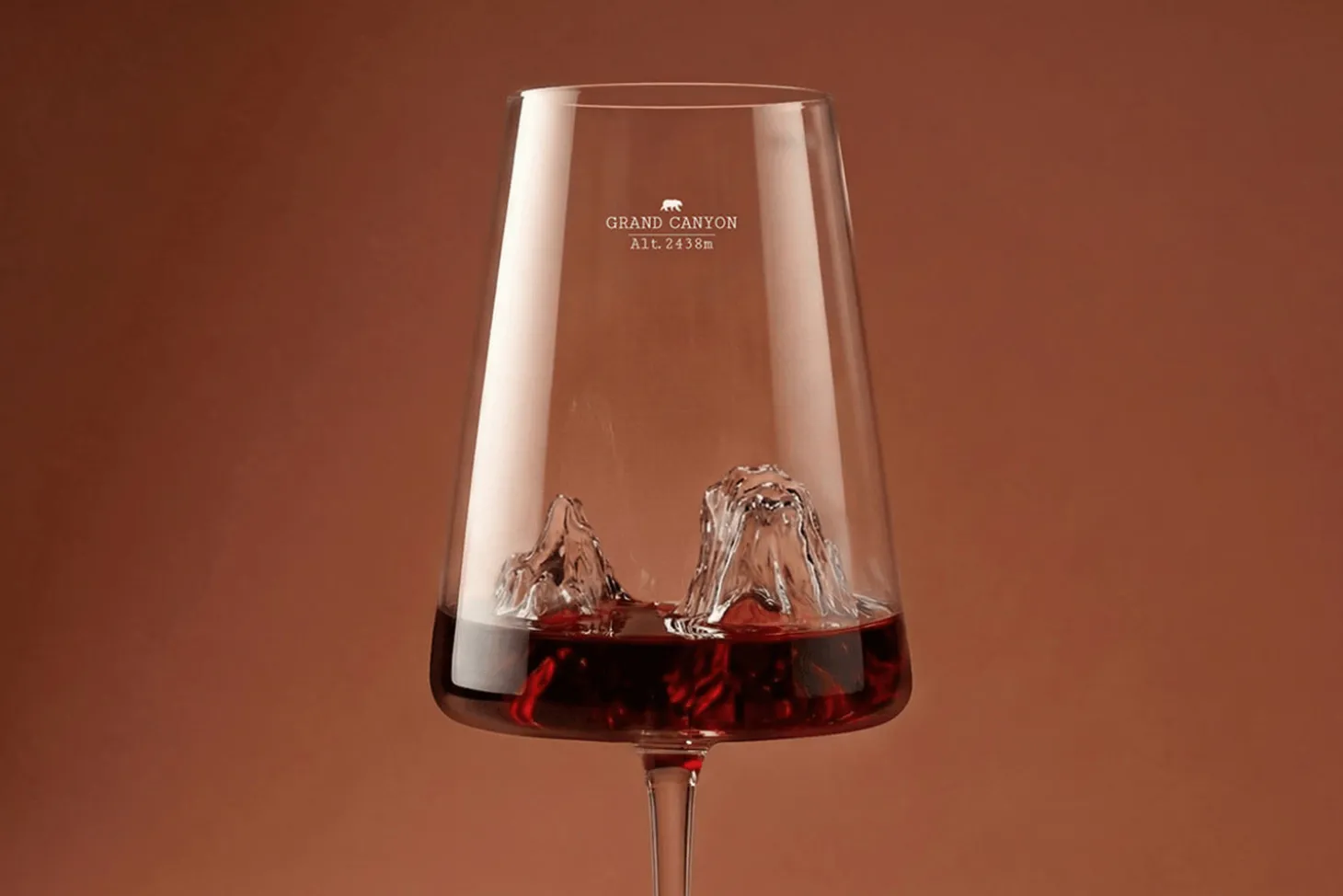 Coffret verre à vin Alaskan Maker Topographic Grand Canyon
