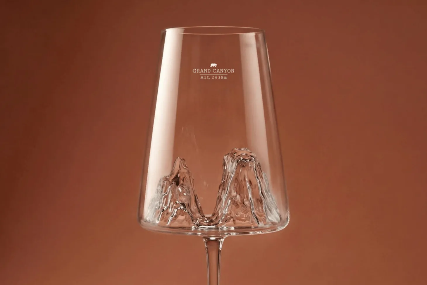 Coffret verre à vin Alaskan Maker Topographic Grand Canyon