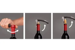 Coffret vin Vacu Vin classique 4 pièces