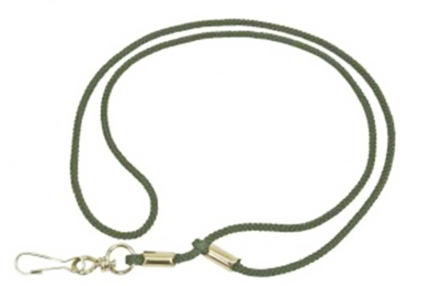 Cordon sifflet Elless nylon vert 39cm