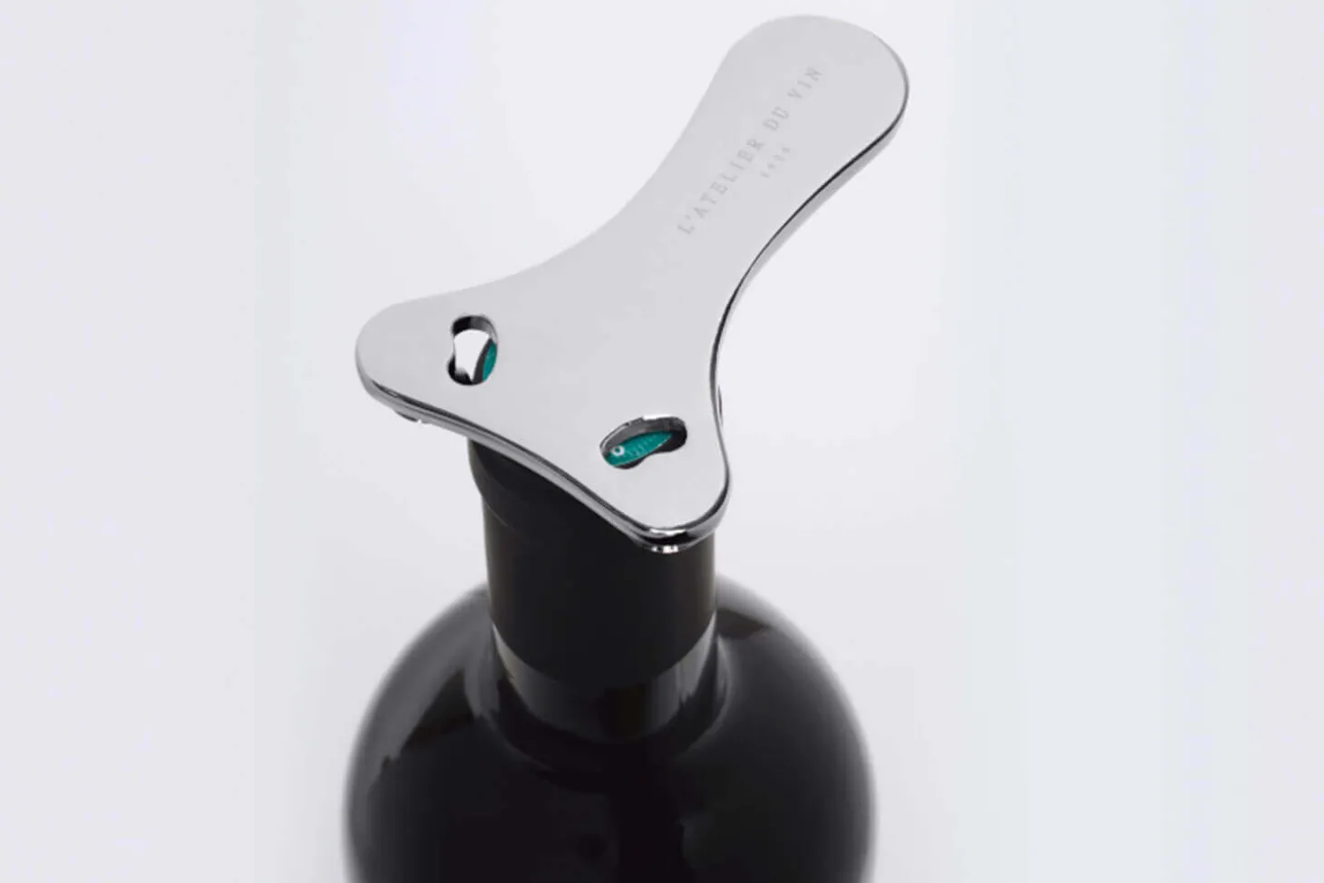 Coupe-capsule professionnel L'Atelier du vin en métal chromé
