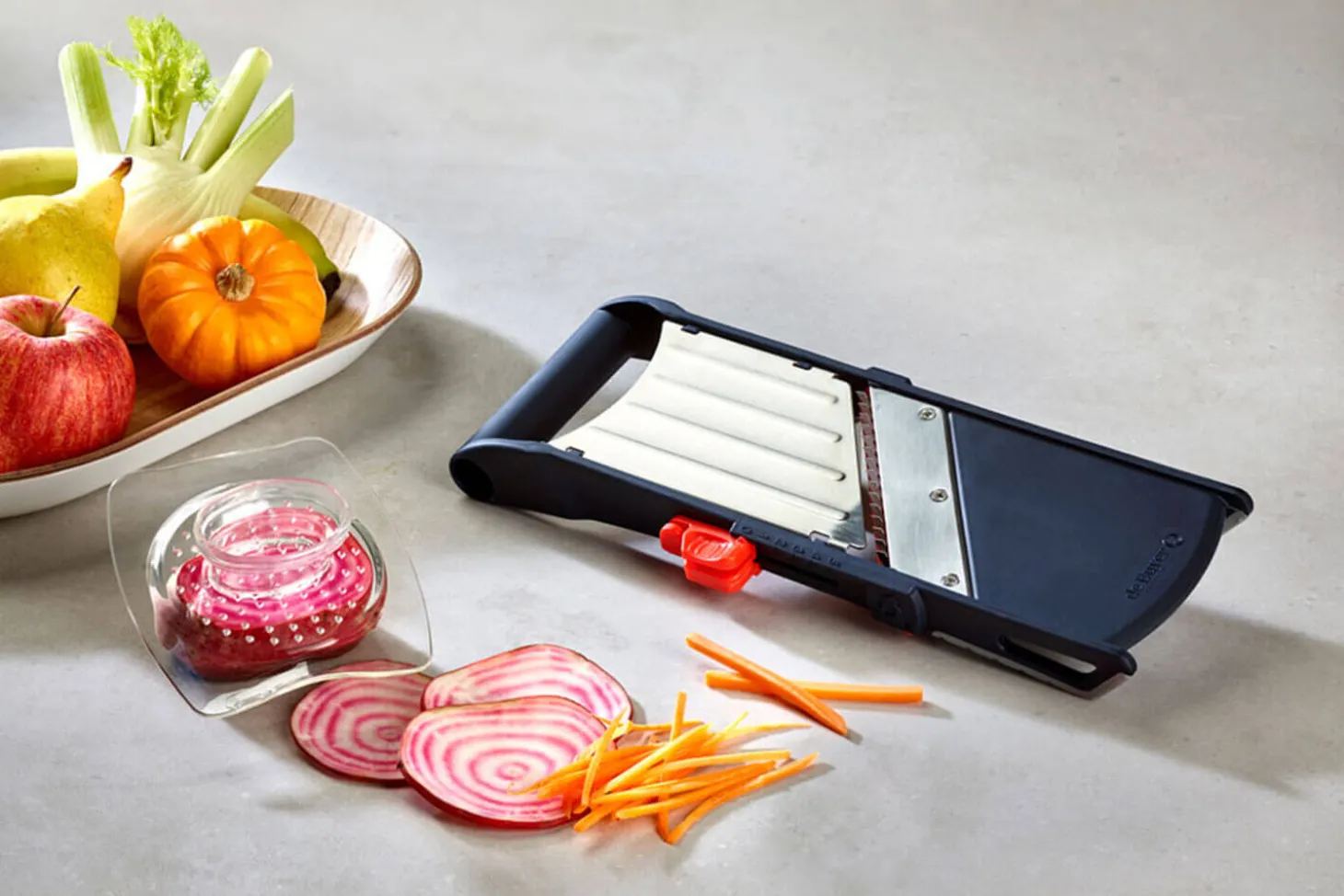 Coupe-légumes De Buyer Komi + 2 peignes à julienne