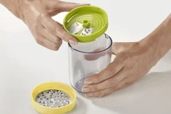 Coupe légumes spirale 3 en 1 Joseph Joseph Spiro en acier inoxydable et polymère