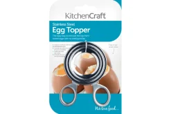Coupe-oeuf à la coque KitchenCraft en acier inoxydable