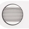 Coupe-oeufs Kitchen Aid en acier inoxydable et polymère blanc