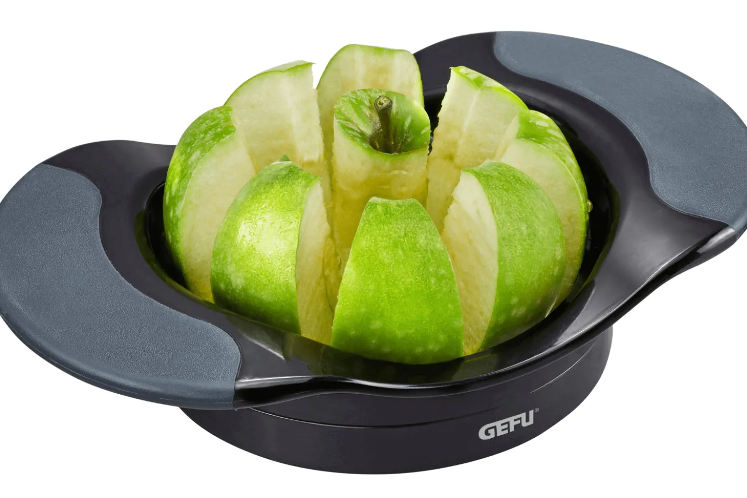 Coupe pommes et mangues Gefu Switchy avec 2 lames interchangeables en acier et TPE