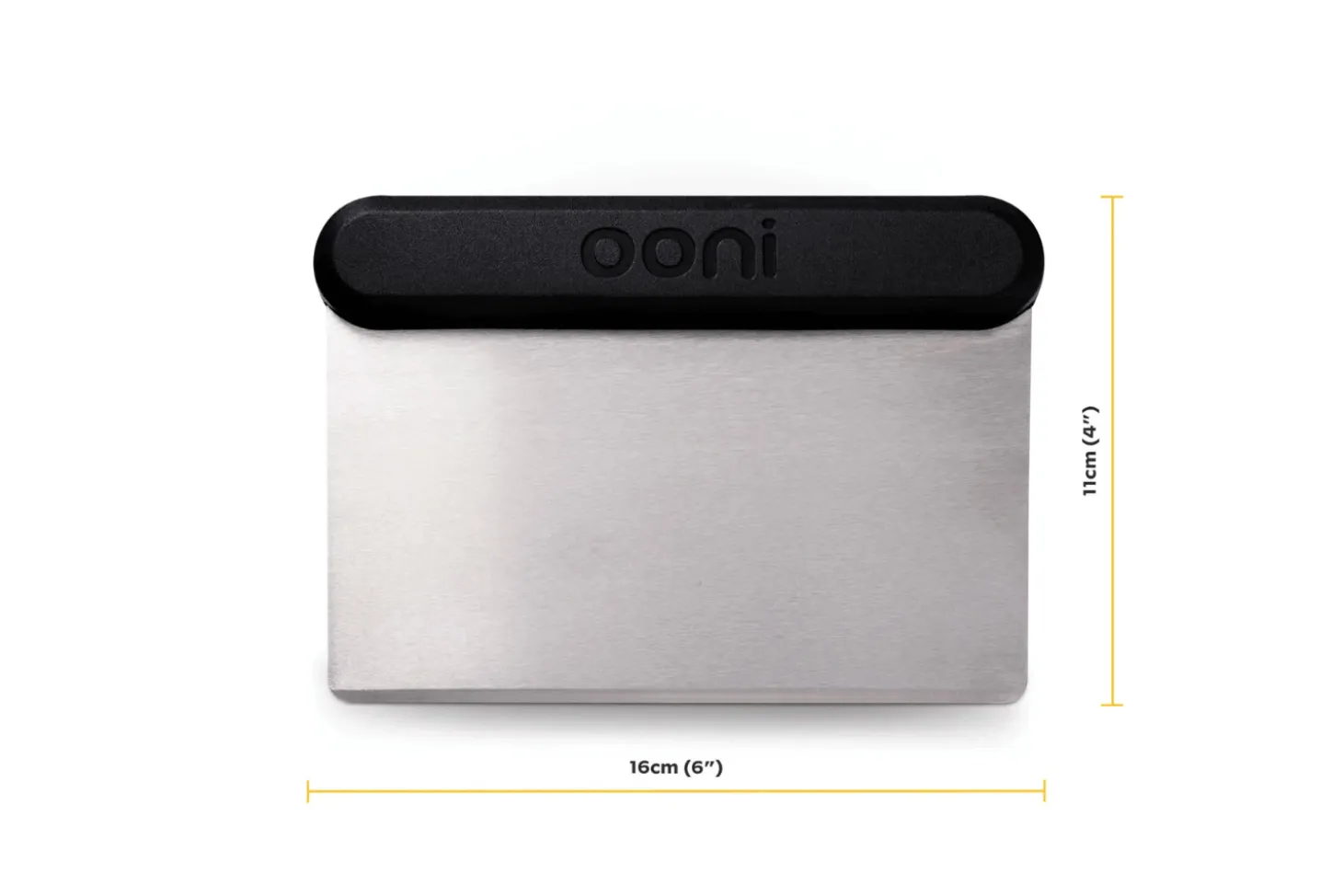 Coupe-pâte à pizza Ooni lame 16cm en acier inoxydable