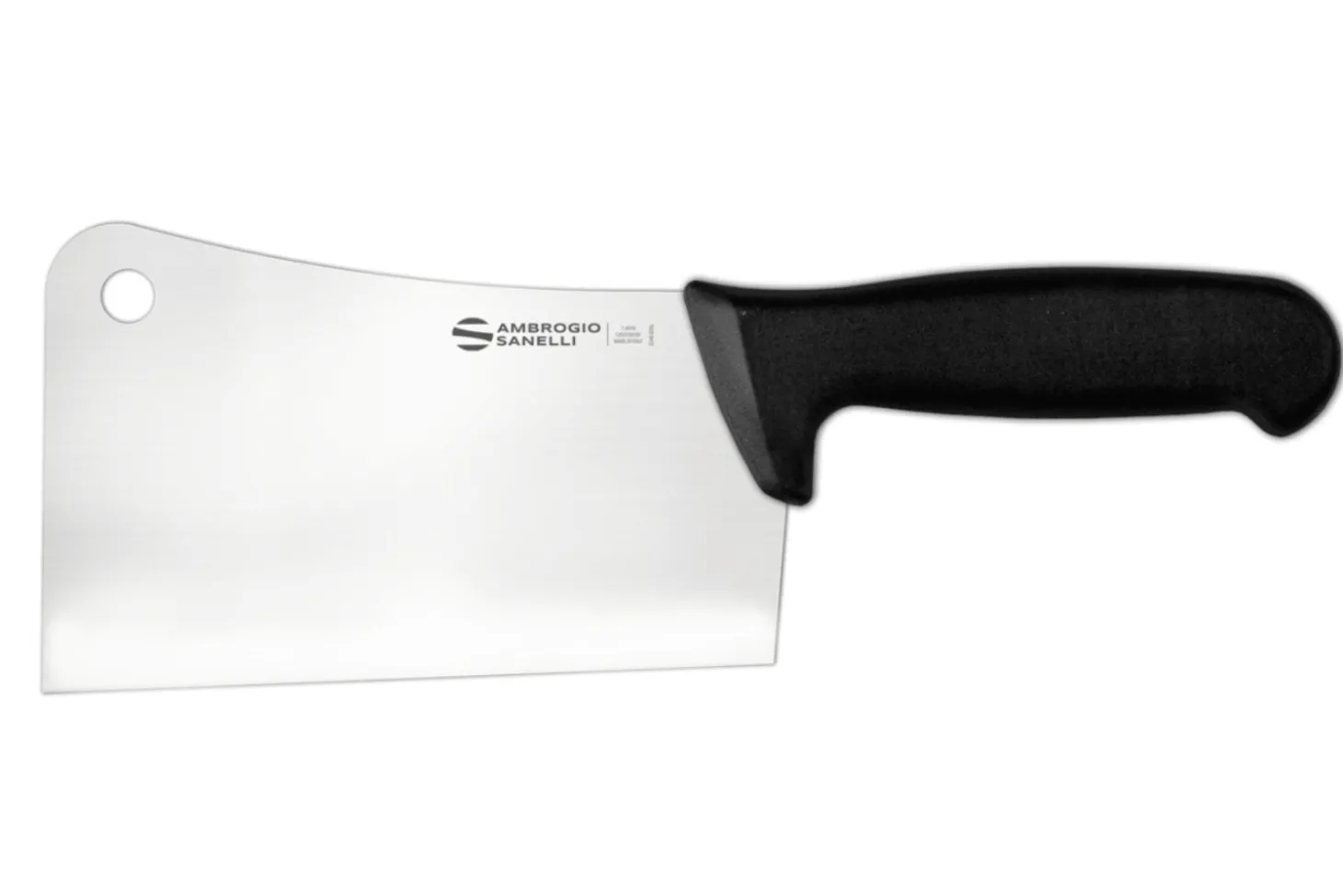 Couperet de boucher professionnel Ambrogio Sanelli Supra noir