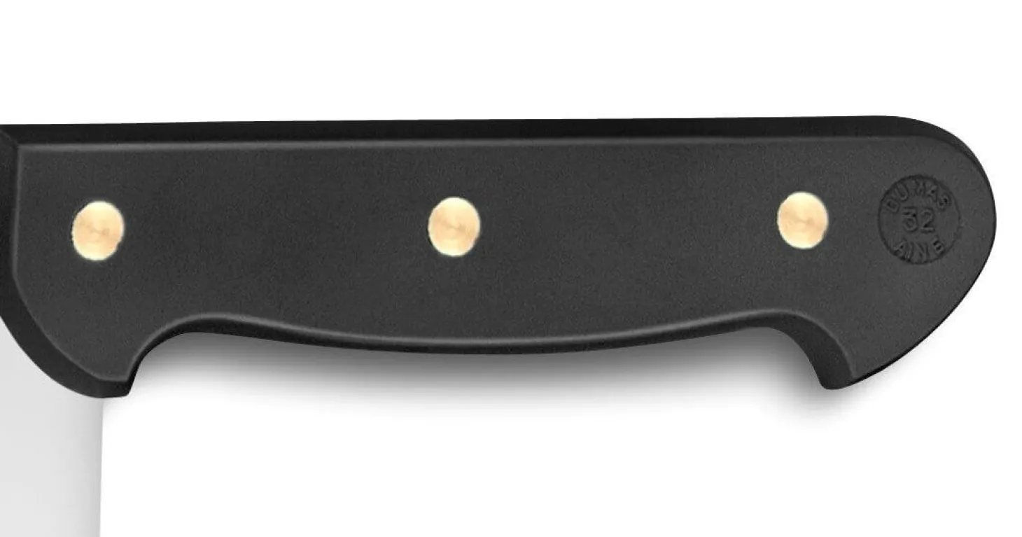 Couperet 32 Dumas 19cm 750g manche 3 rivets