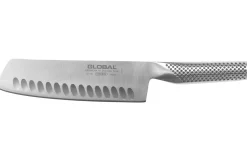 Couperet à légumes japonais Global G81 lame alvéolée 18cm