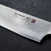 Couperet à légumes japonais Global Sai M06 lame martelée 15cm
