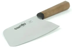 Couteau artisanal spécial 18cm Ambrogio Sanelli Cortello manche en noyer massif